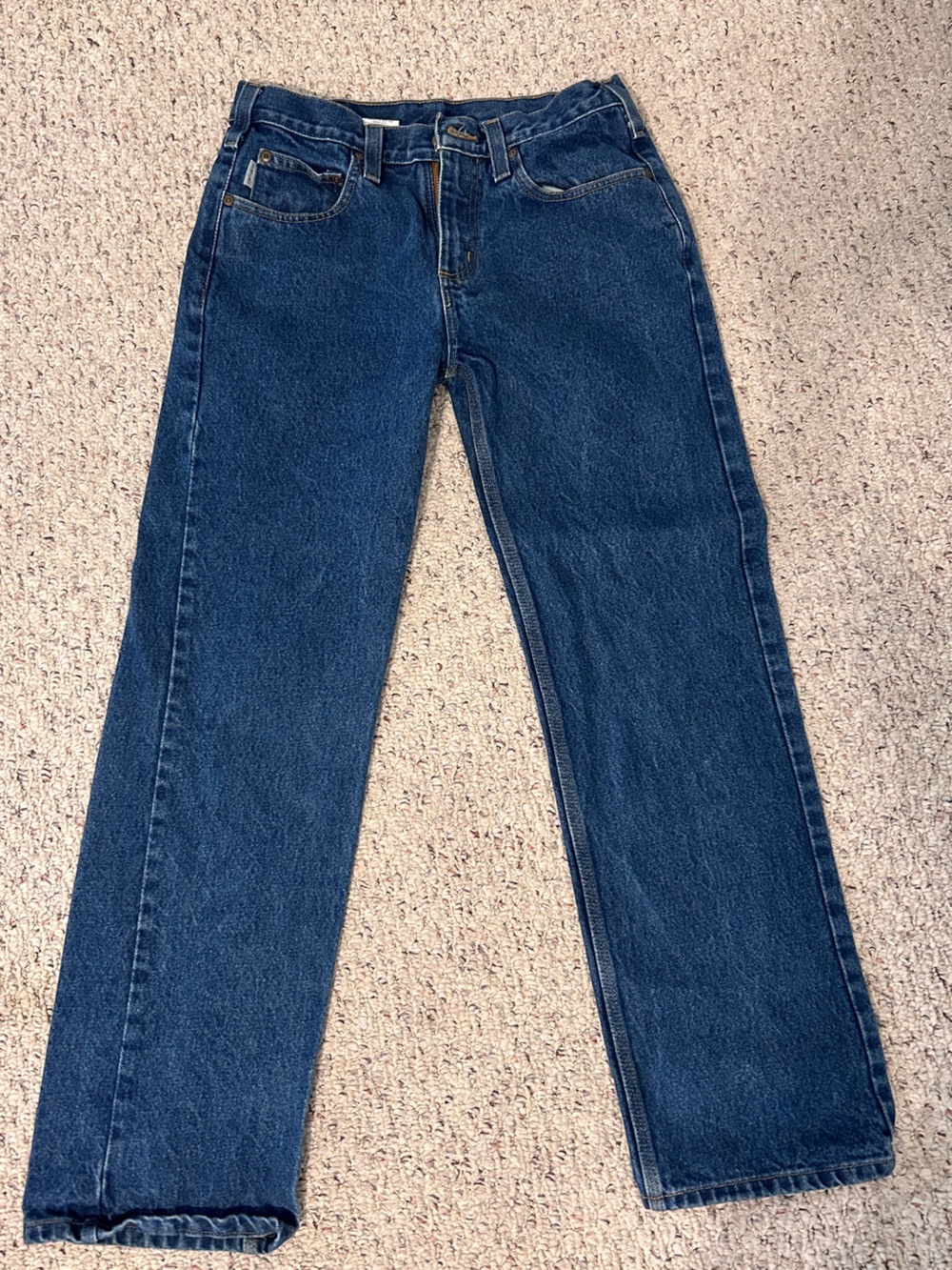 Carhartt Blue Relaxed Fit Denim Jeans